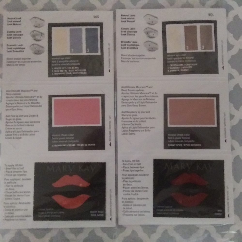 Mary Kay samples